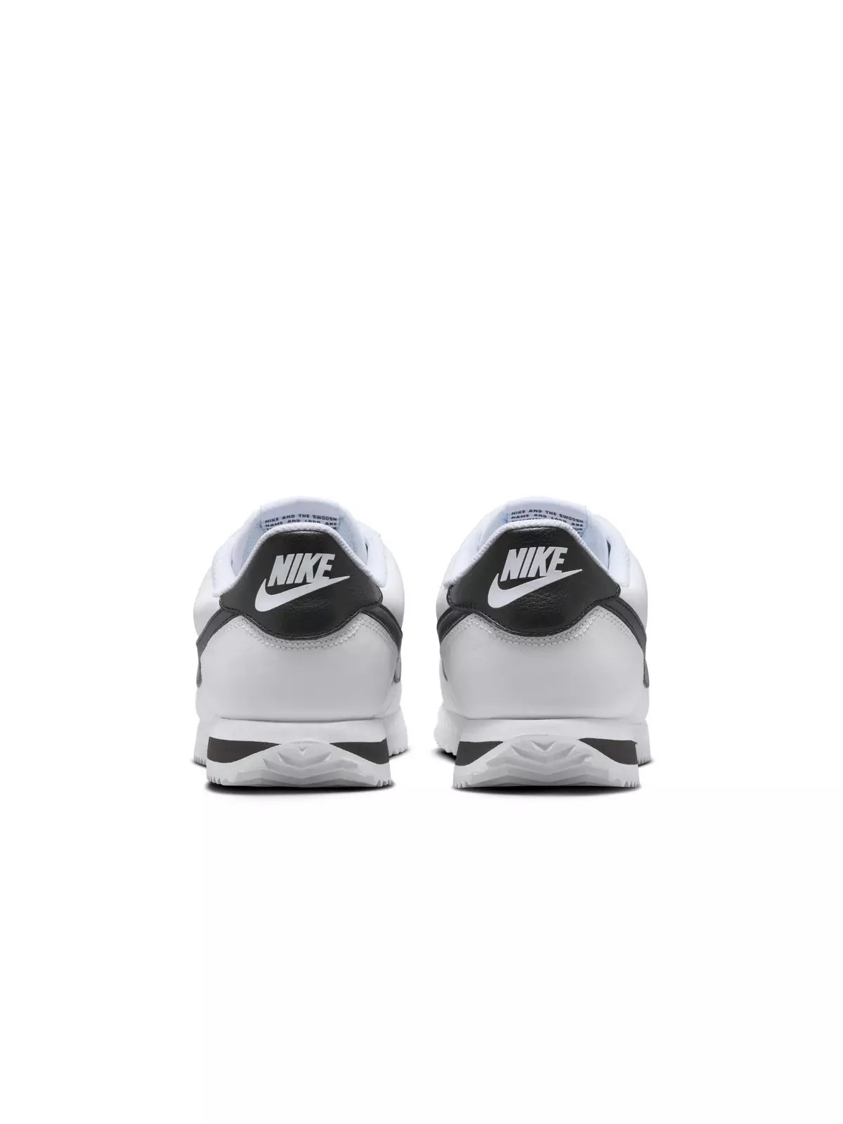 Cortez Leather "White/Black" Women's Shoe - 7