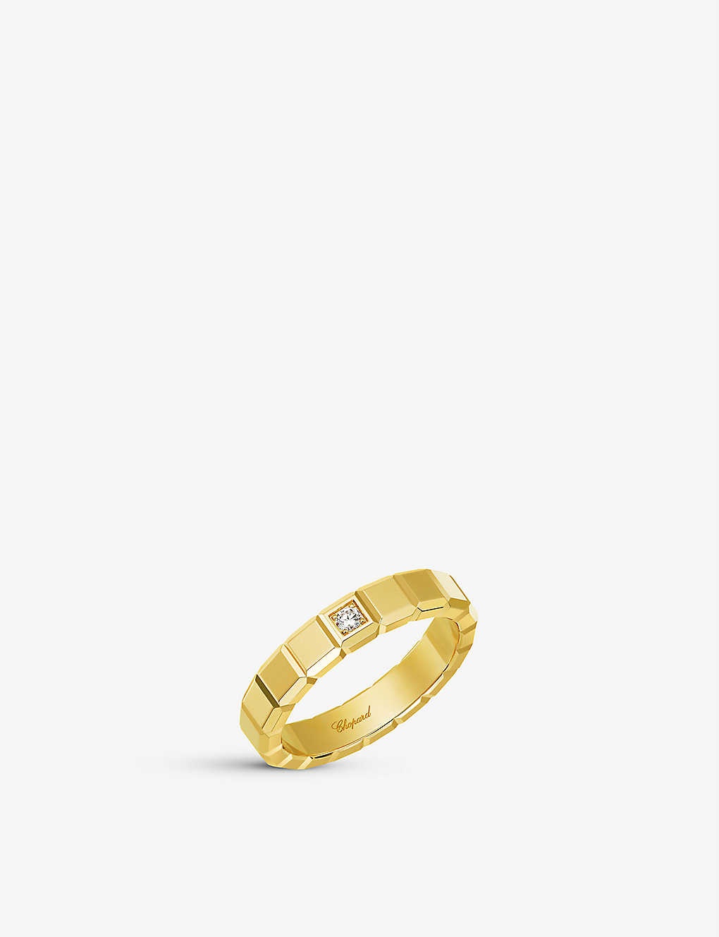 Ice Cube Pure 18-carat yellow-gold ring - 1