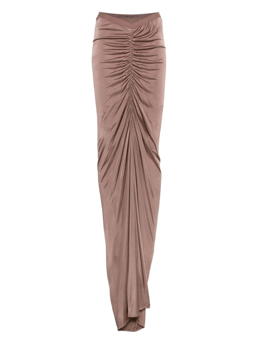 ruched draped skirt - 1