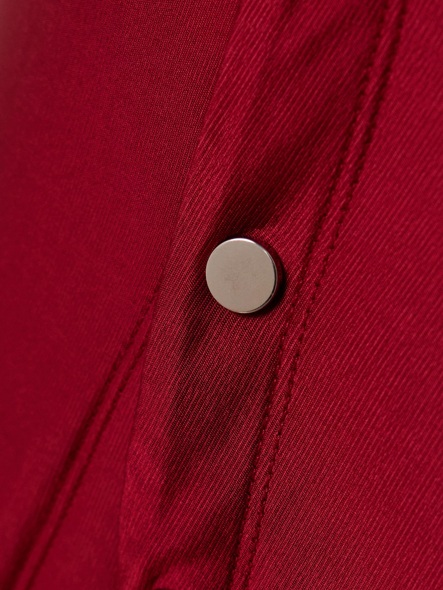 Stretch-jersey midi dress Red - 4