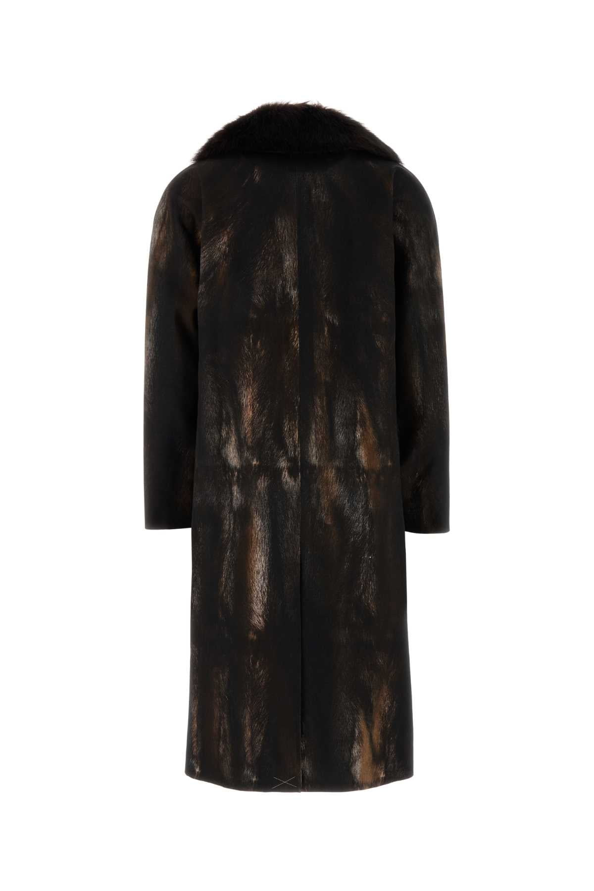 Prada Women Printed Cotton Coat - 2