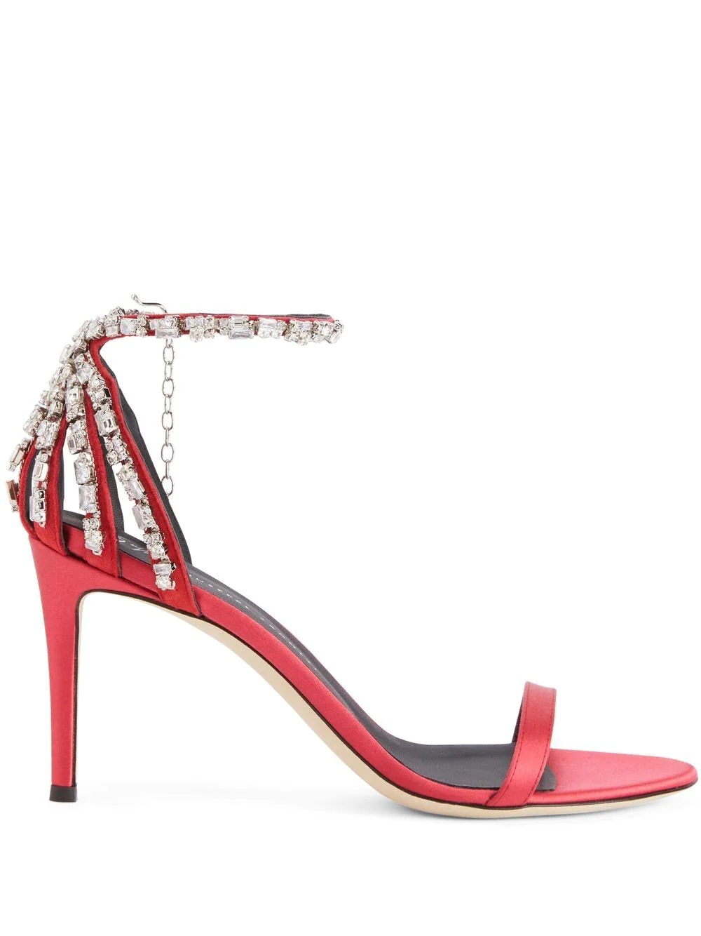 Adele crystal 85mm sandals - 1