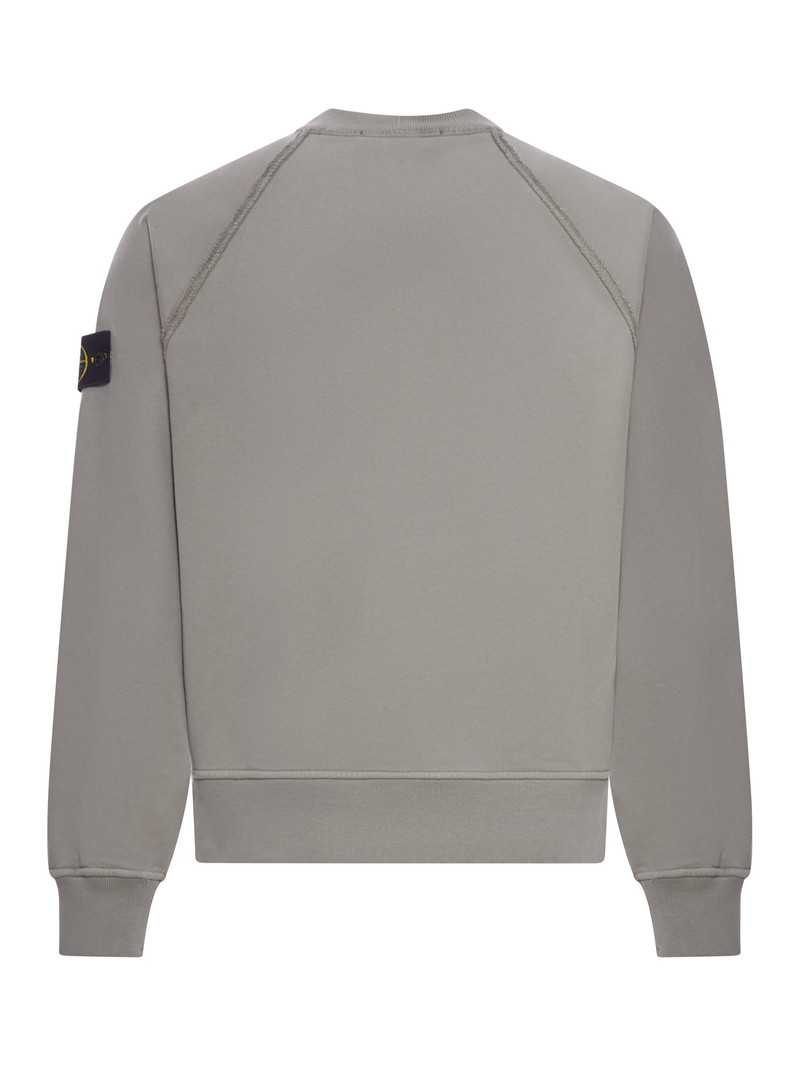 Stone Island CREW NECK SWEATSHIRT IN ORGANIC BRUSHED COTTON outlook