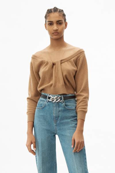 Alexander Wang DRAPED NECK PULLOVER outlook