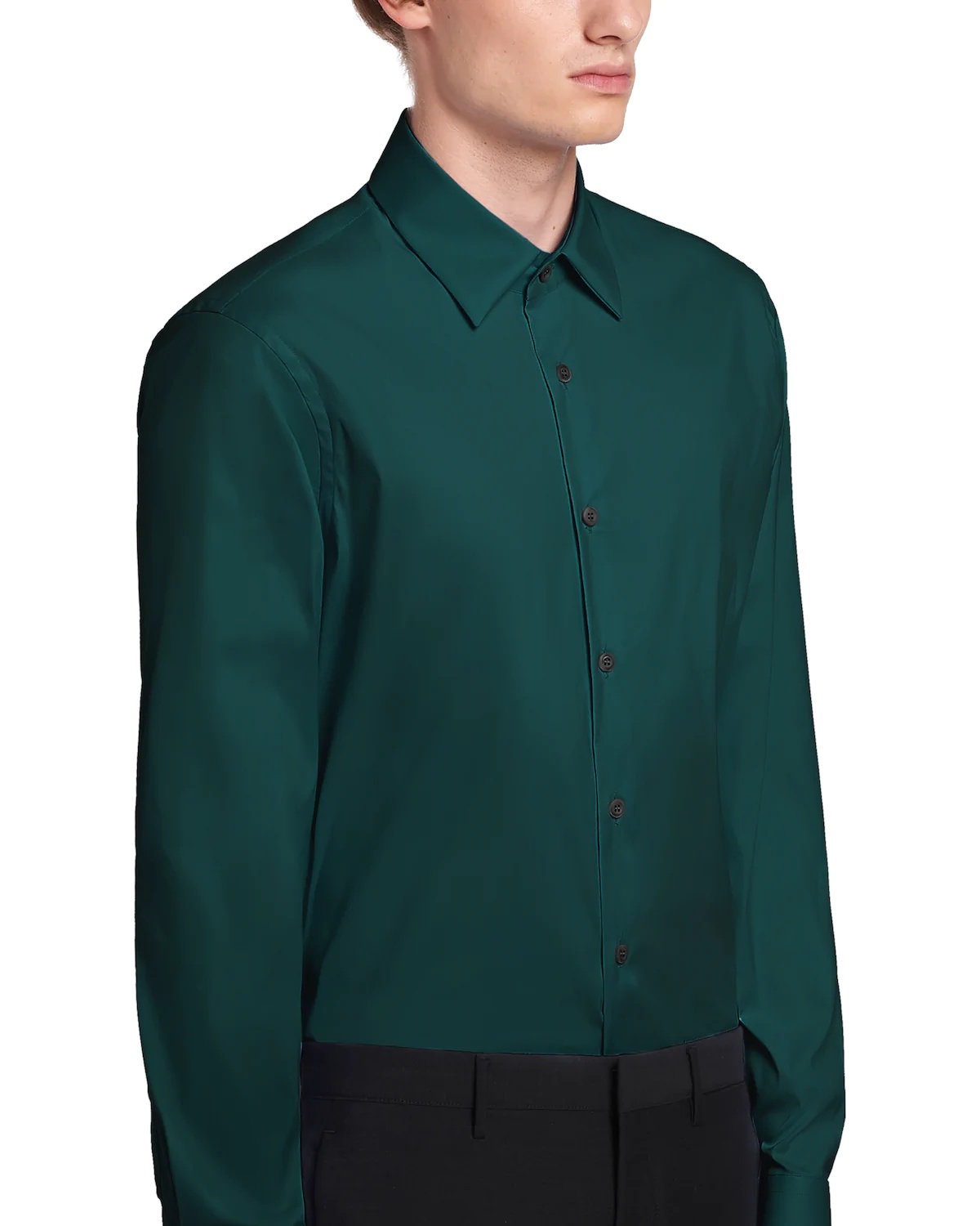 Stretch Poplin Shirt - 5