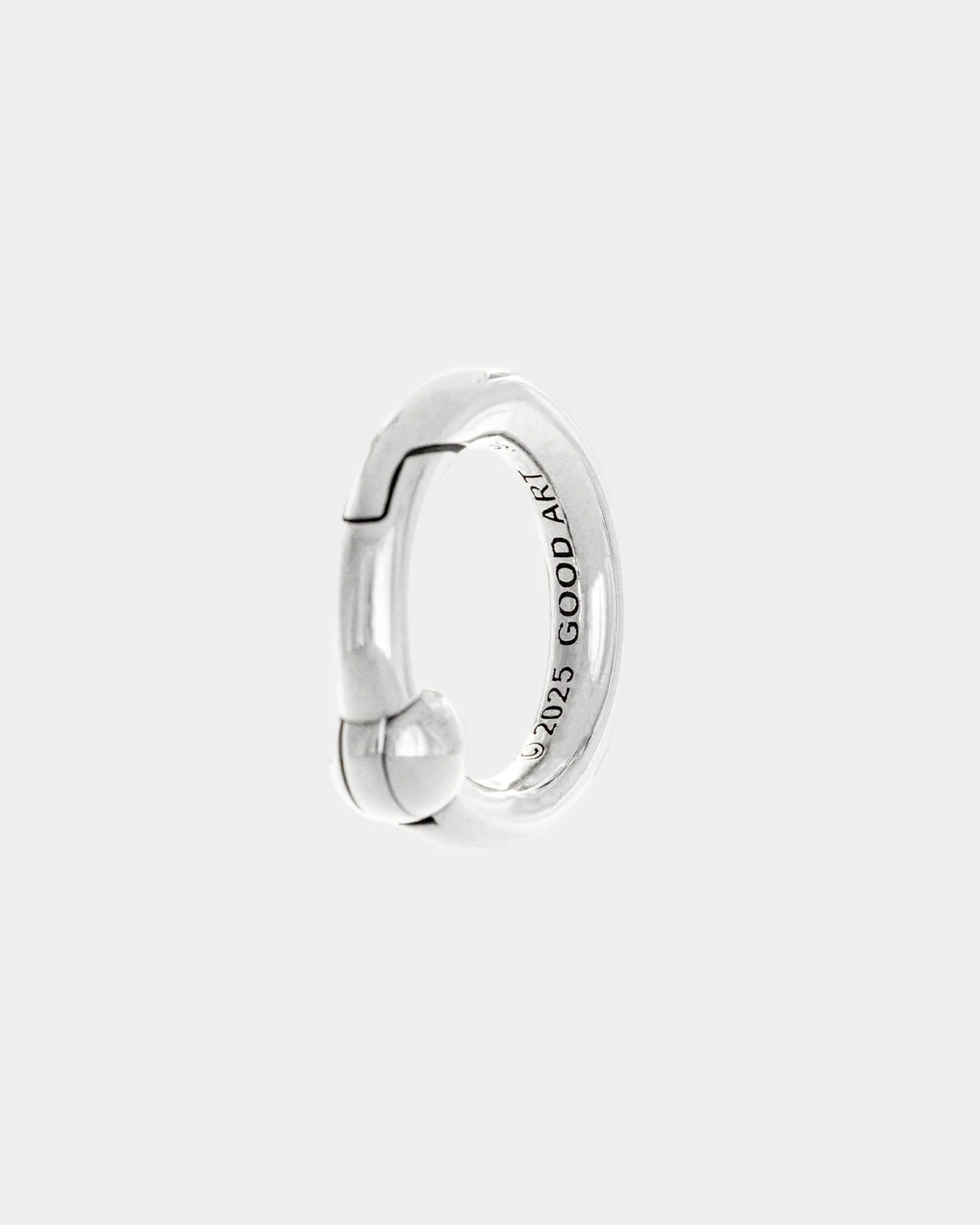 GOOD ART HLYWD SPRING RING SIZE B - STERLING SILVER - 2