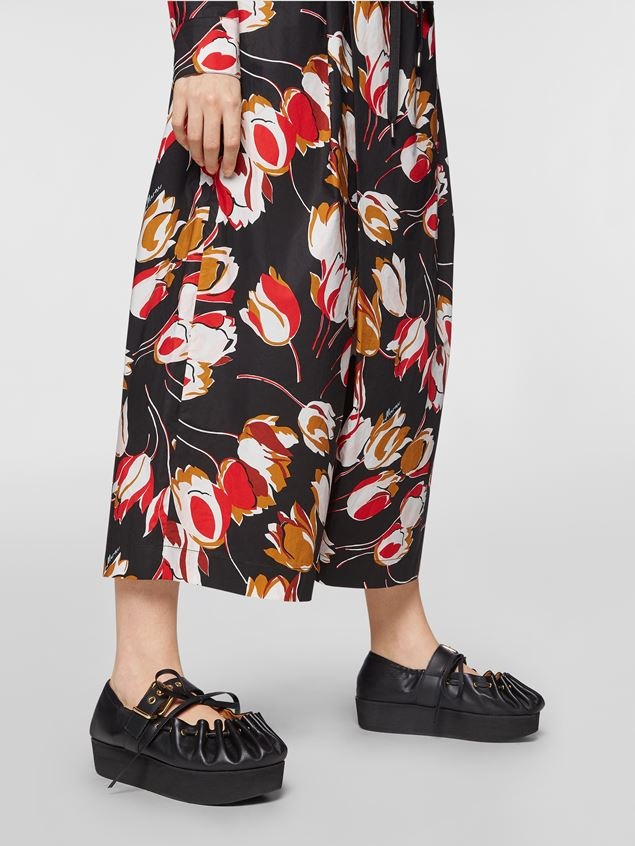 WINDBLOWN COTTON KARATE TROUSERS - 4