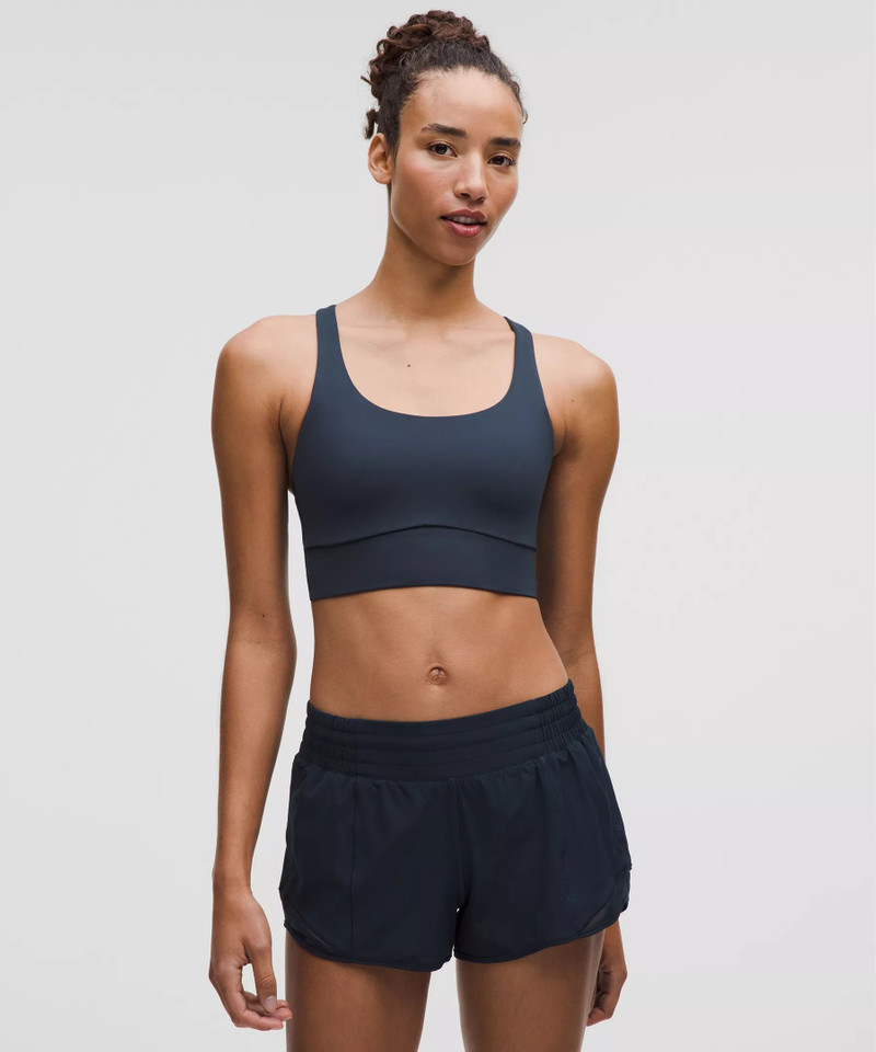 lululemon Energy Longline Bra Medium Support, B-D Cups *Evolve 1
