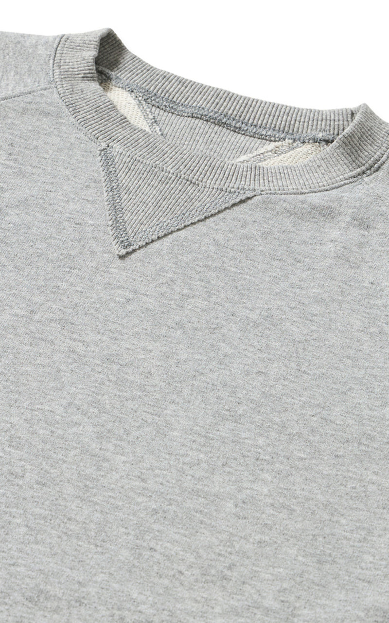 HARVARD CREWNECK SWEATSHIRT GREY MELANGE - 3