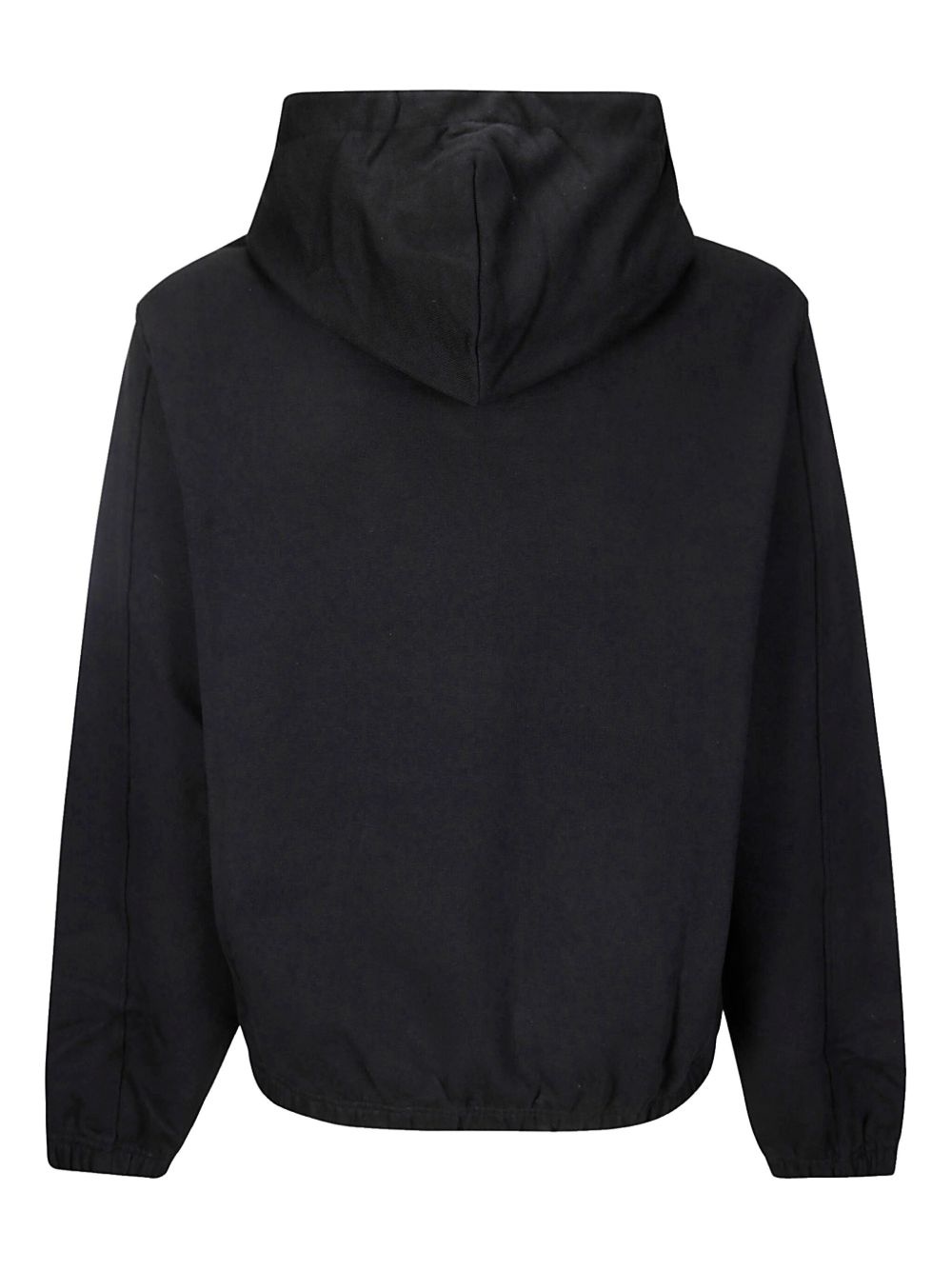 logo-embroidered hoodie - 2