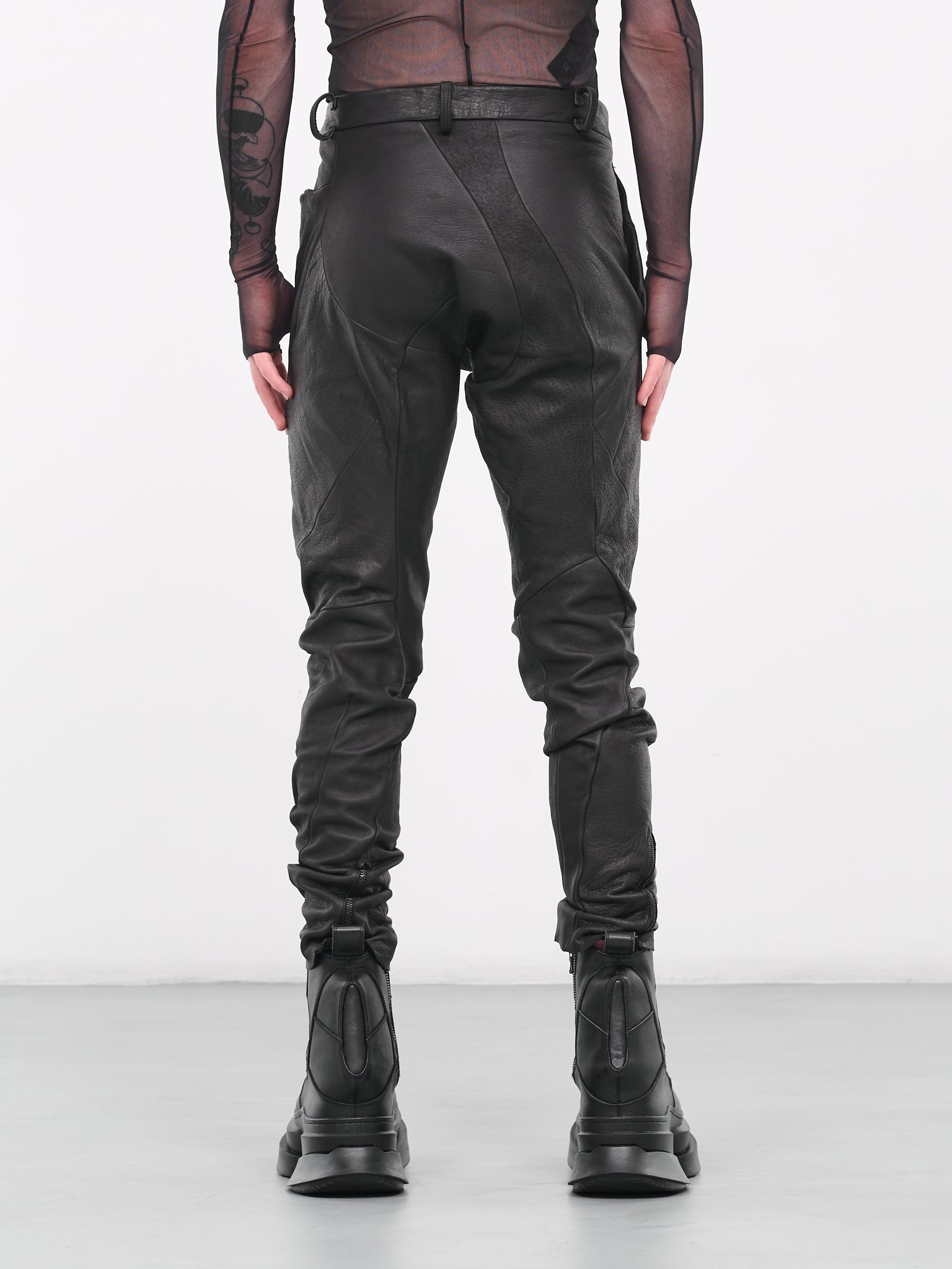 Distortion Fitted Long Pants - 3