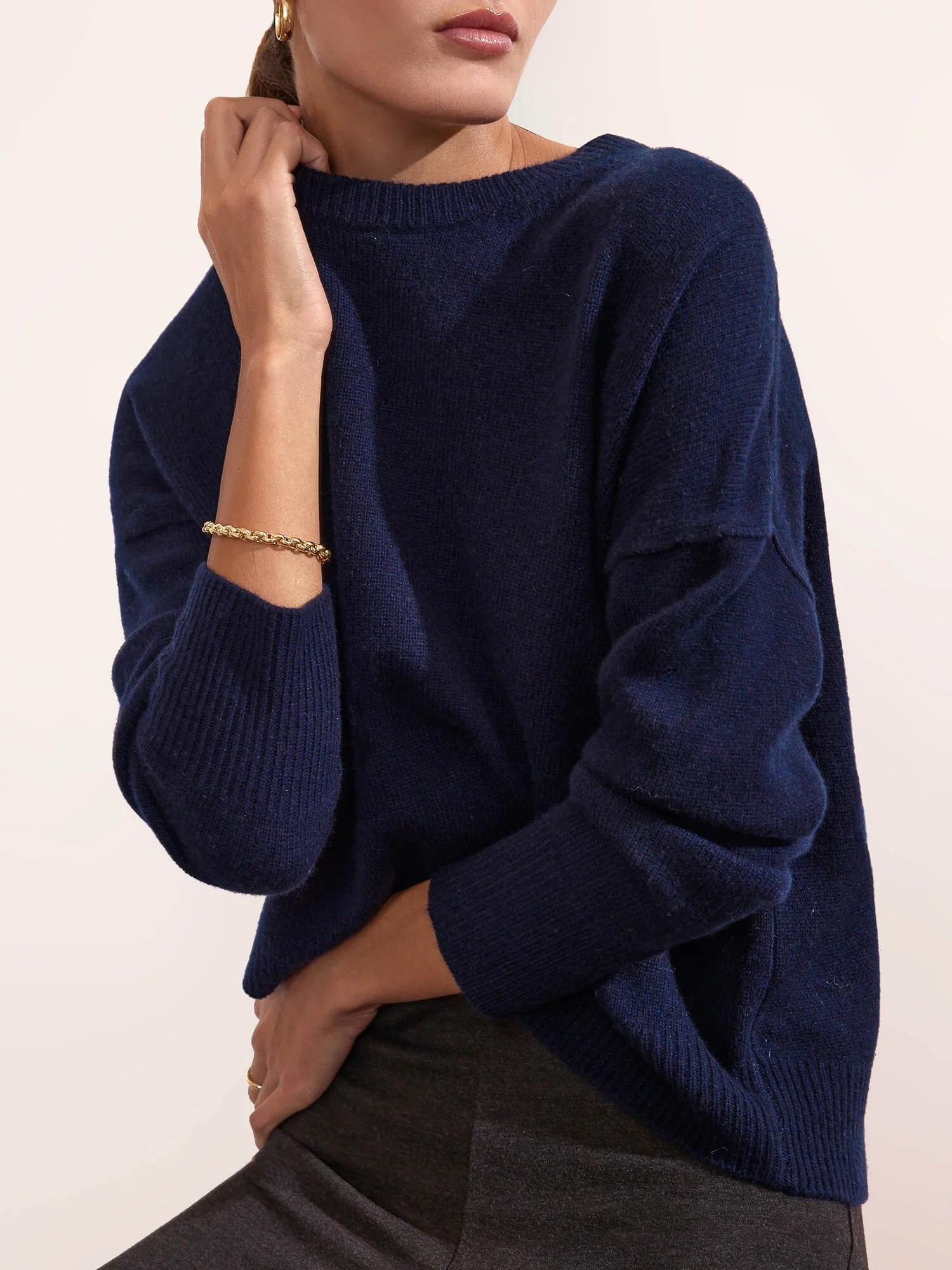 The Everyday Cashmere Bright Crew - 1