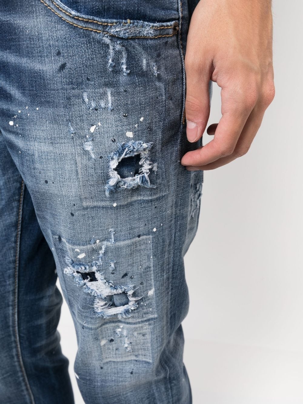 skinny-cut jeans - 5