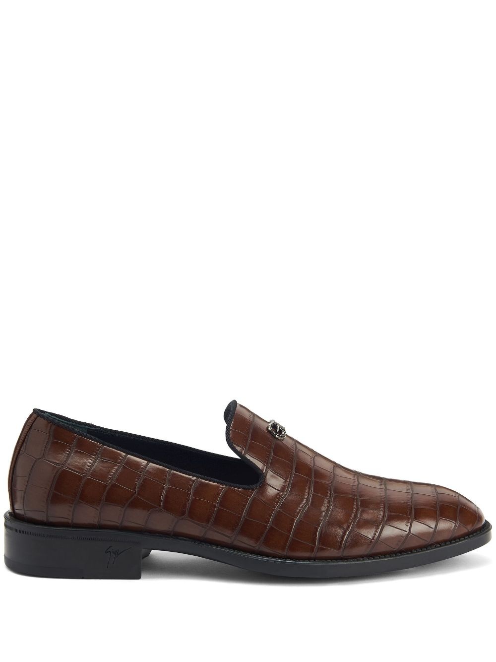 Imrham crocodile-effect loafers - 1