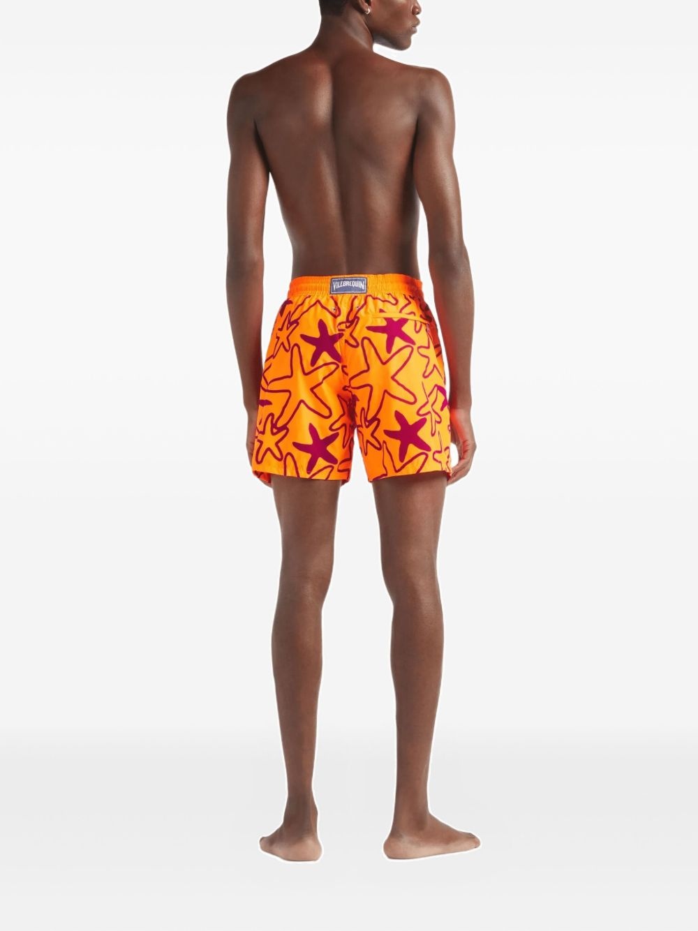 Flocked Starlettes swim shorts - 4