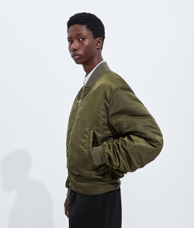Bottega Veneta Padded Nylon Bomber Jacket outlook