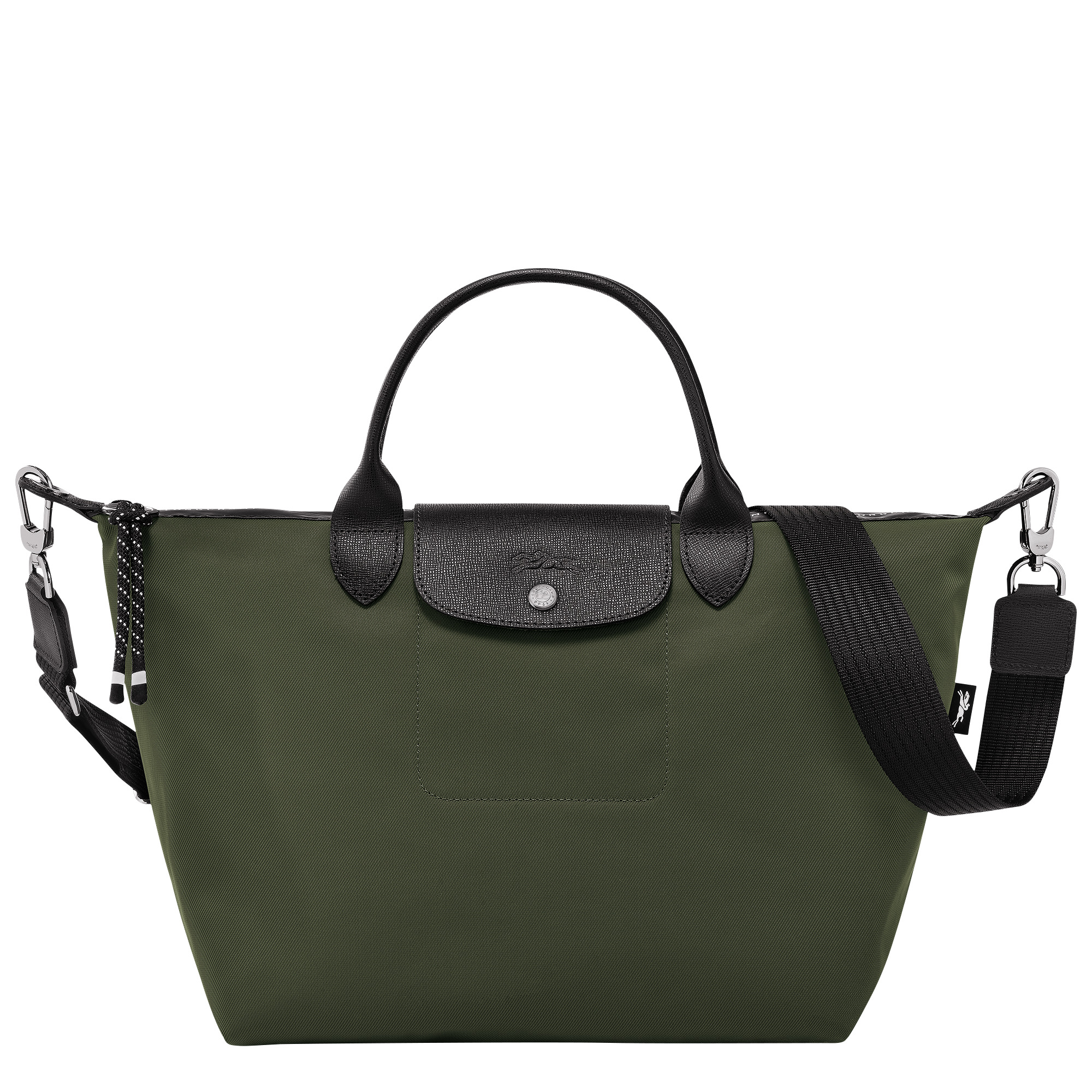 Le Pliage Energy L Handbag Khaki - Recycled canvas - 1