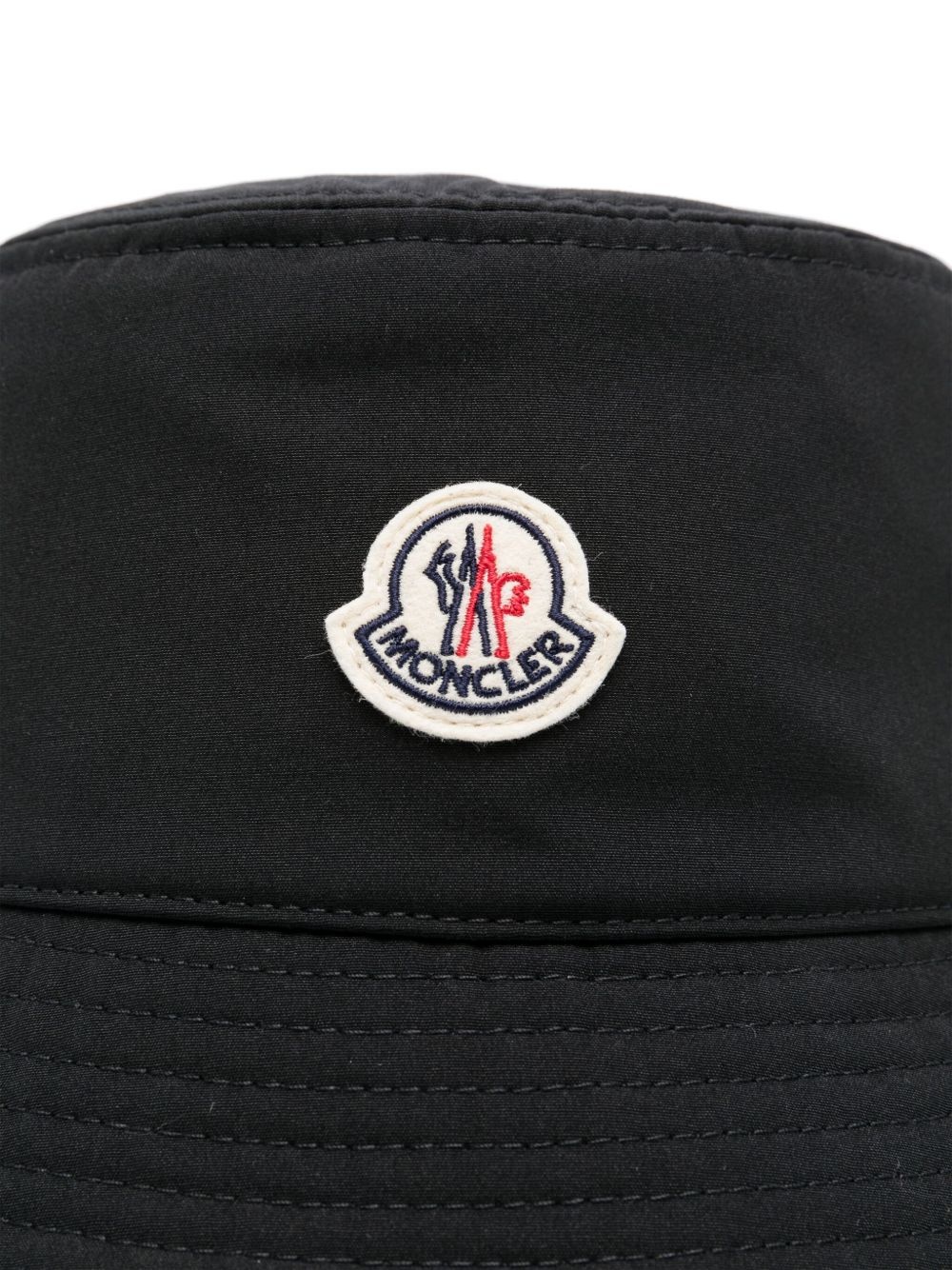 logo-patch bucket hat - 2