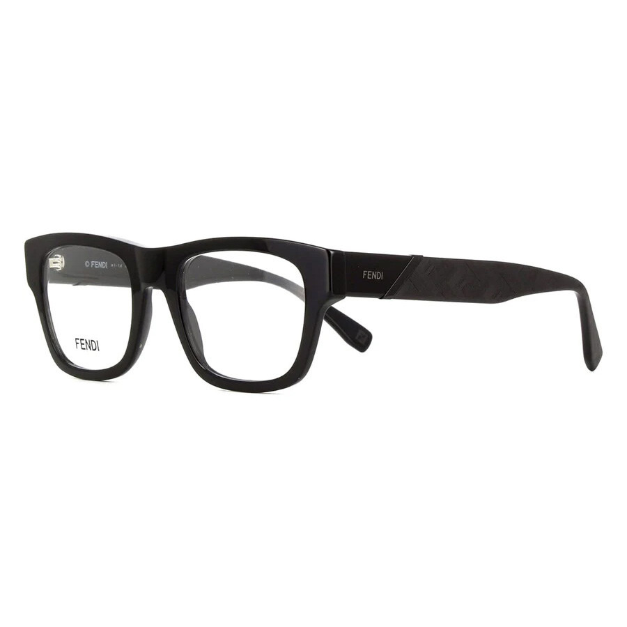 Fendi Demo Square Men's Eyeglasses FE50089F 001 54 - 2