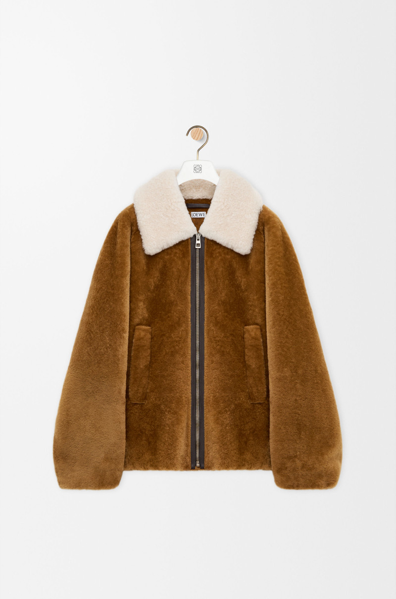 Jacket in shearling 1