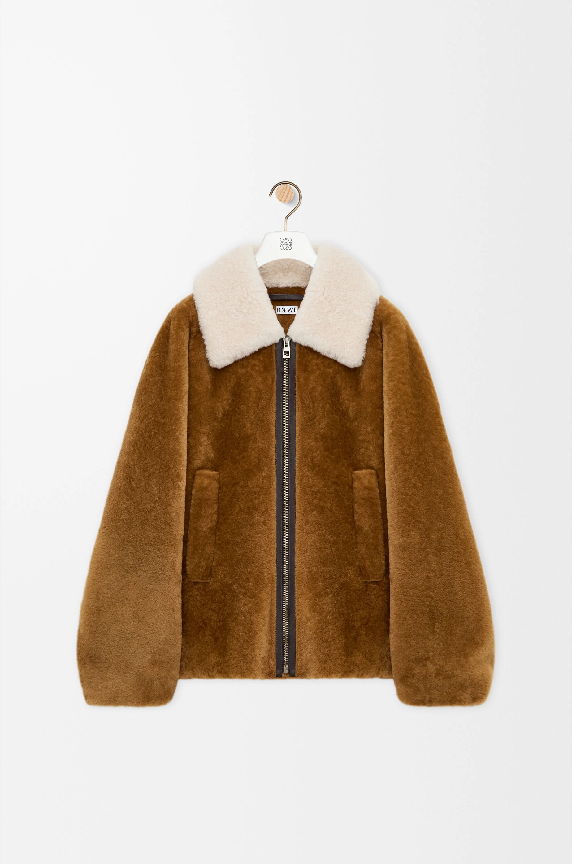 Jacket in shearling - 1