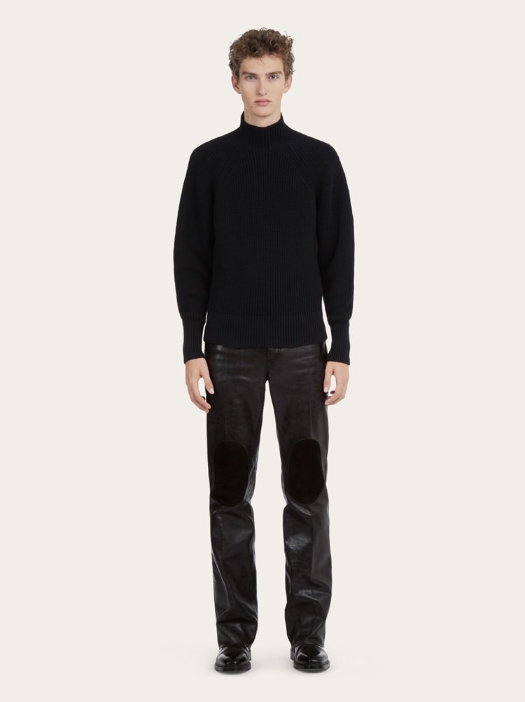 HIGH NECK SWEATER - 5