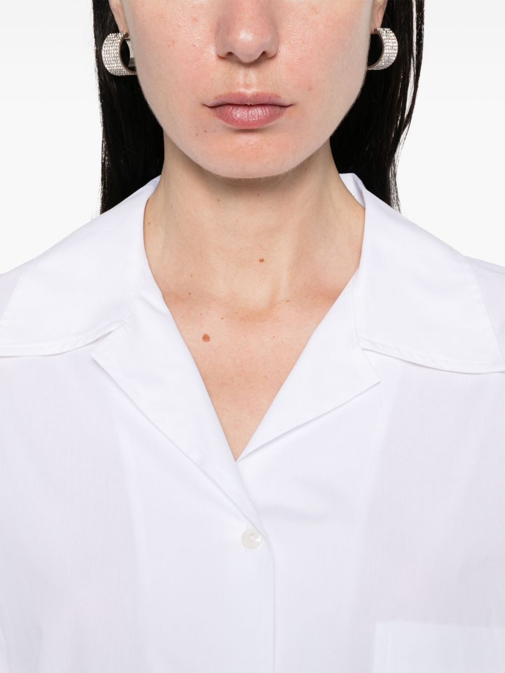 logo-embellished shirt - 5