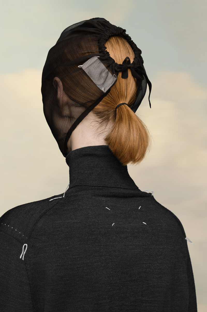 Merino Wool High-neck Sweater 6