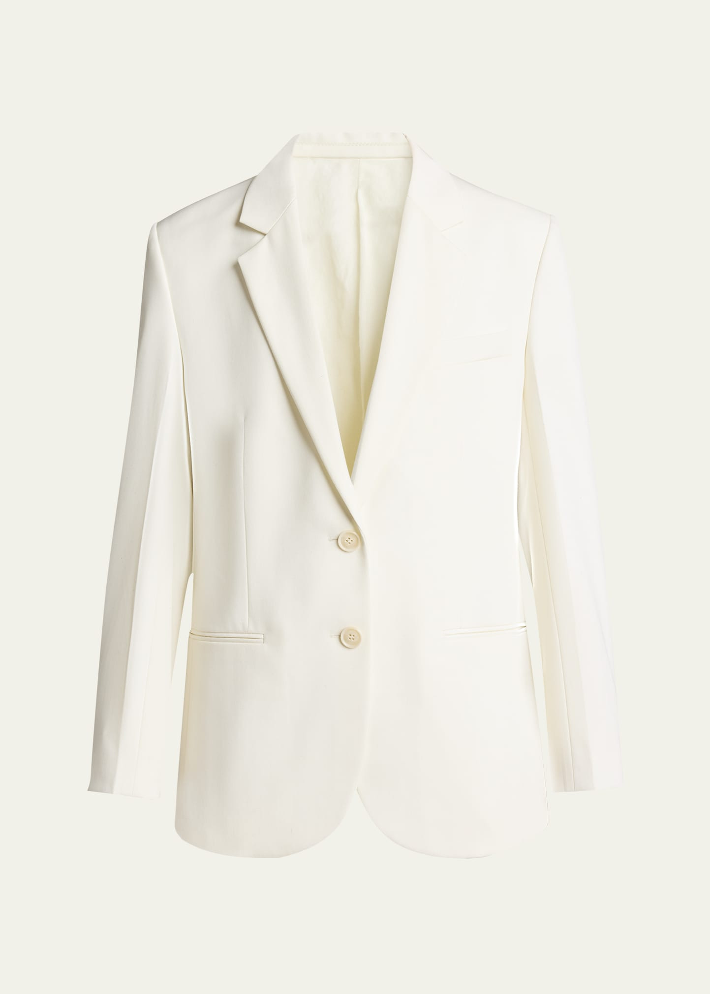 Classic Tailored Wool-Blend Jacket - 1