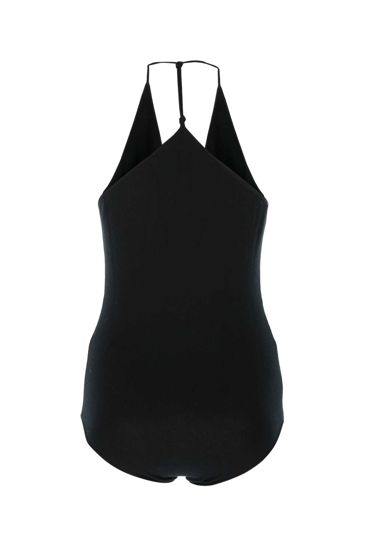 Bottega Veneta Women Black Cashmere Blend Bodysuit - 2