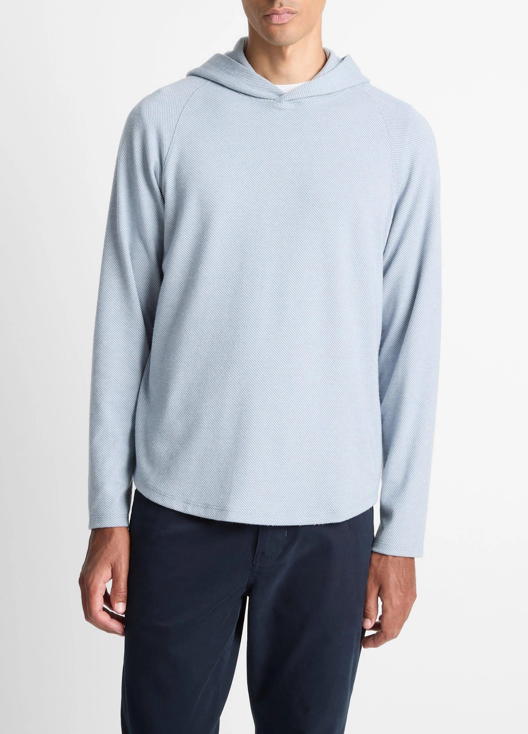 Broken Twill Pullover Hoodie - 1