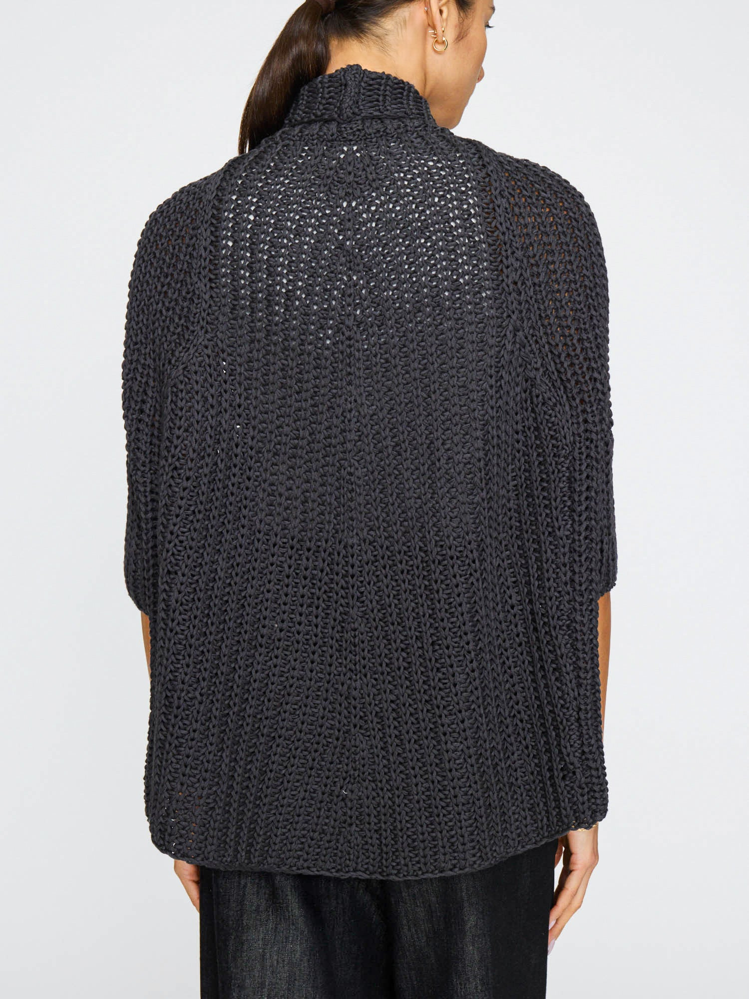 The Fida Handknit Shrug - 3