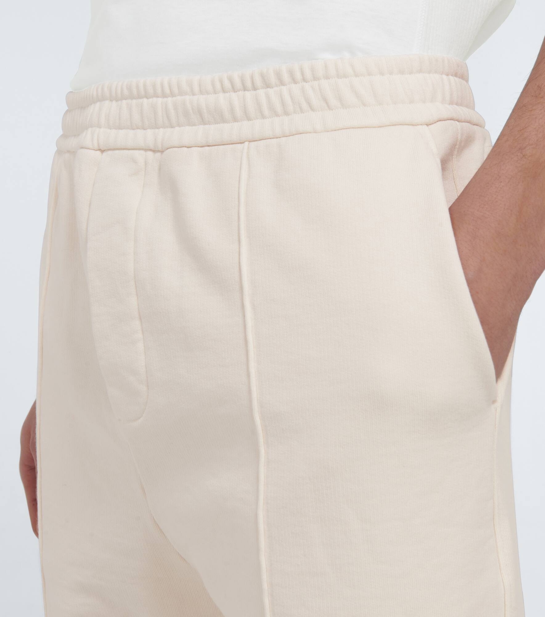 Garment-dyed cotton sweatpants - 5