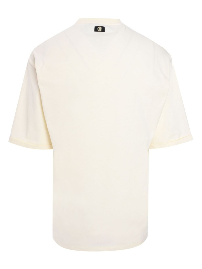 Roberto Cavalli snake-print T-shirt outlook