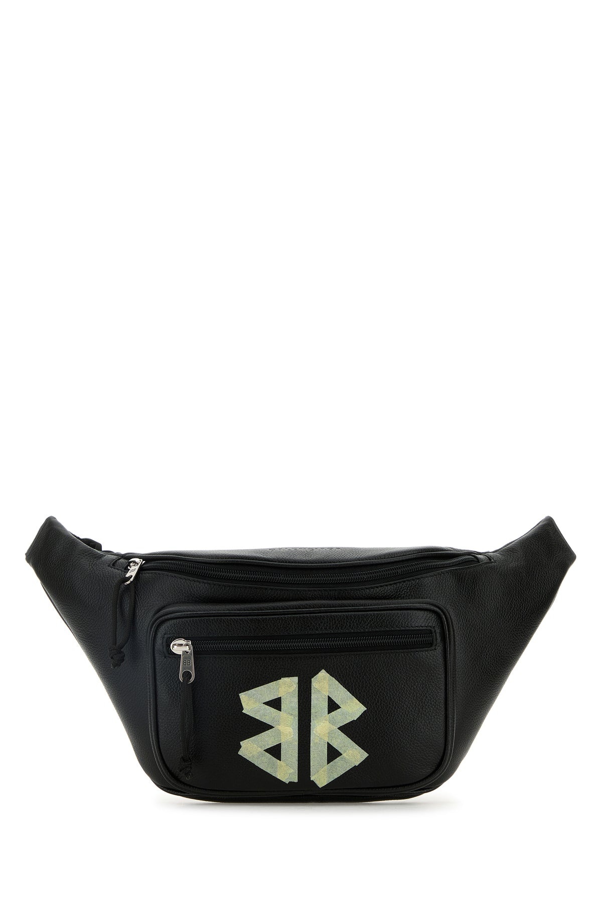 BALENCIAGA Black leather Explorer belt bag | gebnegozionline