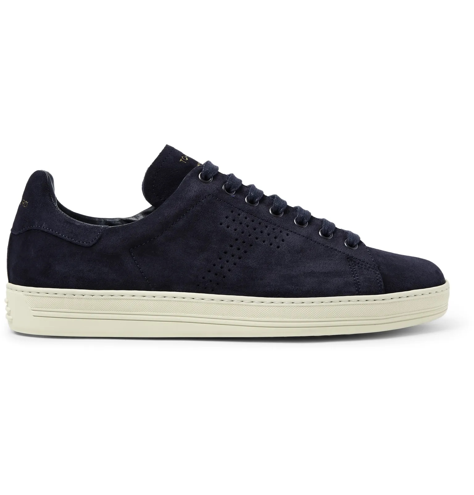 Warwick Perforated Suede Sneakers - 1