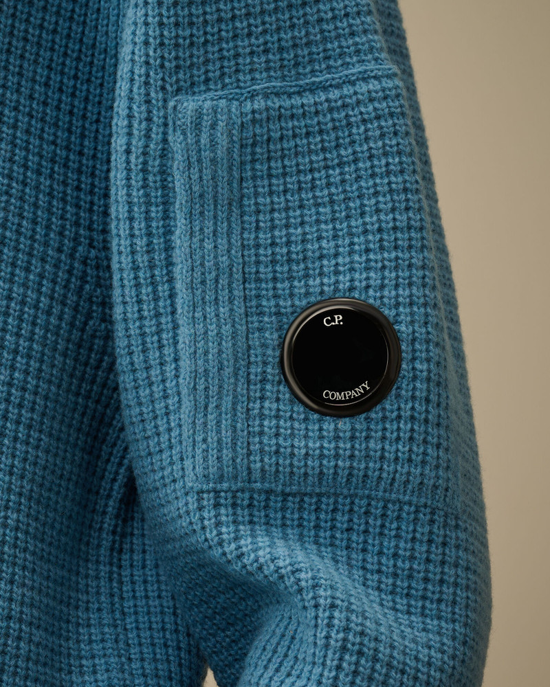 Lambswool GRS Crewneck Lens Sweater 5