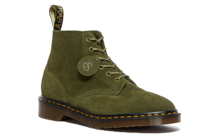 Dr.Martens 101 Suede Ankle Boots 'Green Desert Oasis' 26852342 - 2