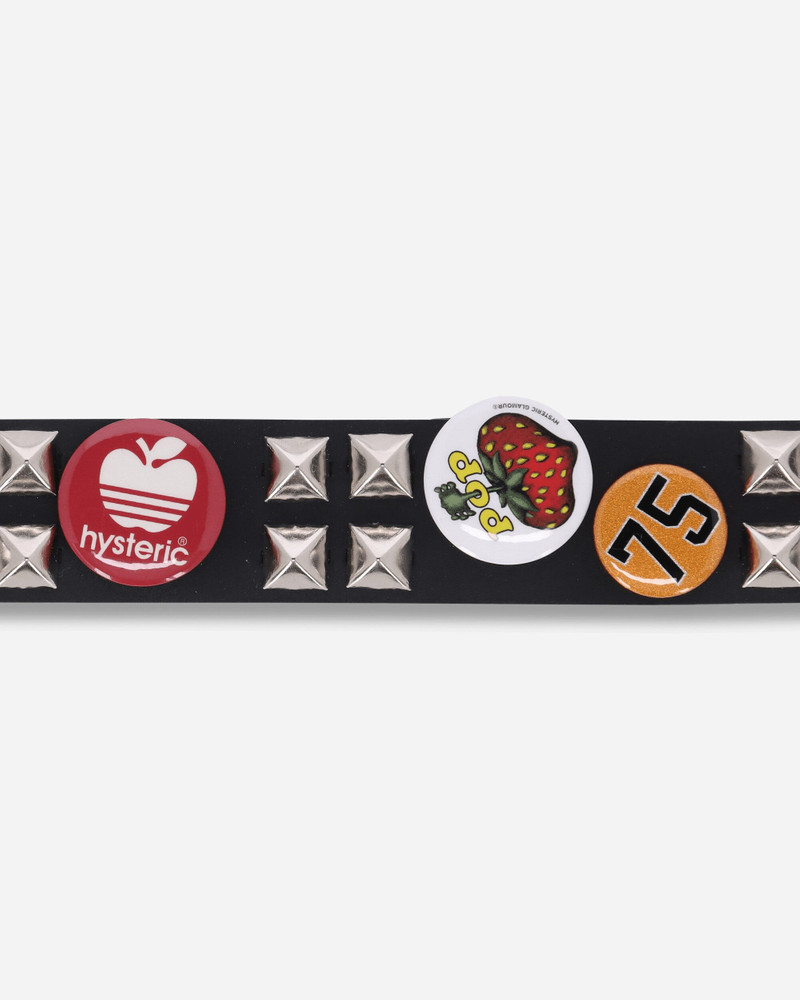 Studs Badges Fever Belt Black 5