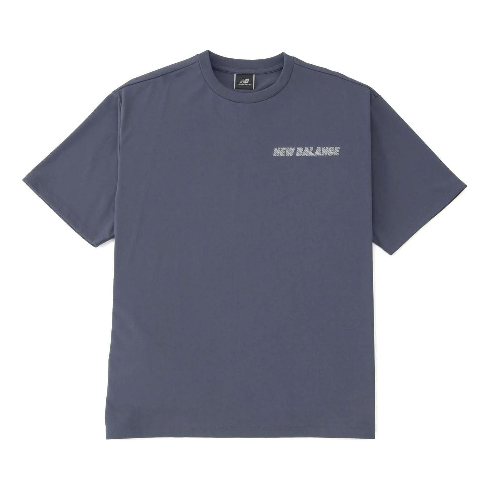 New Balance MET24 Reflection NB Logo T-Shirt 'Graphite' AMT45005-GT - 1