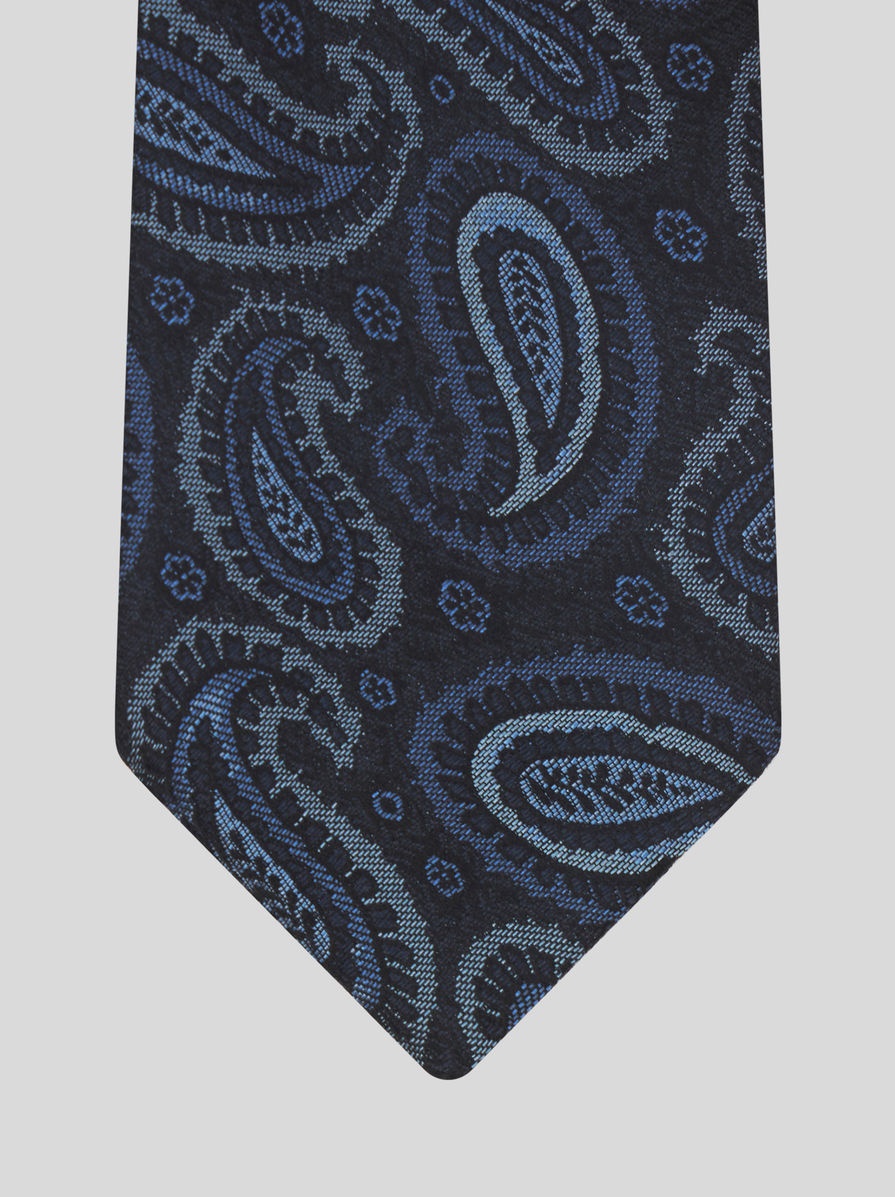 PAISLEY SILK TIE - 3