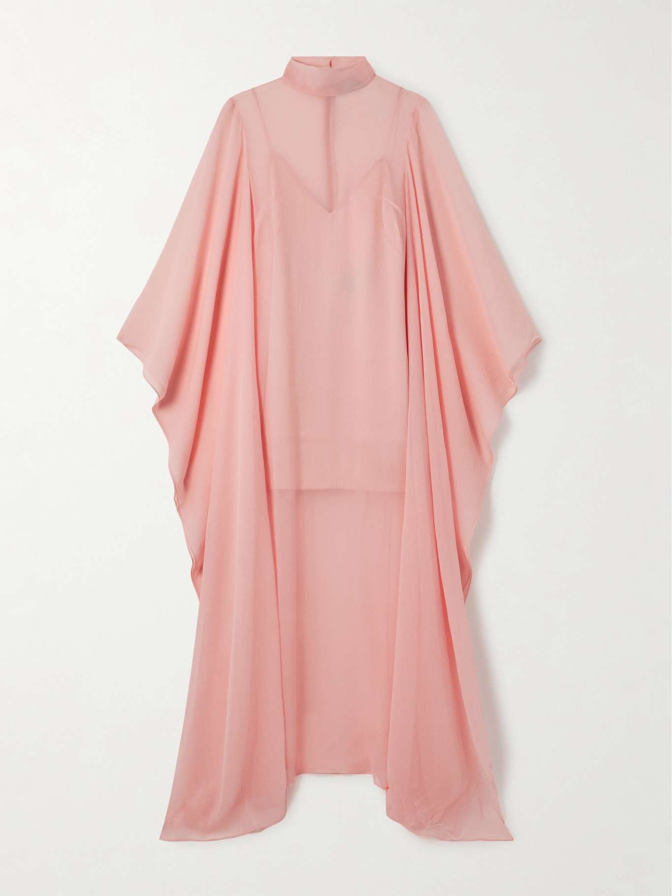 Lanzarote silk-crepon gown - 1