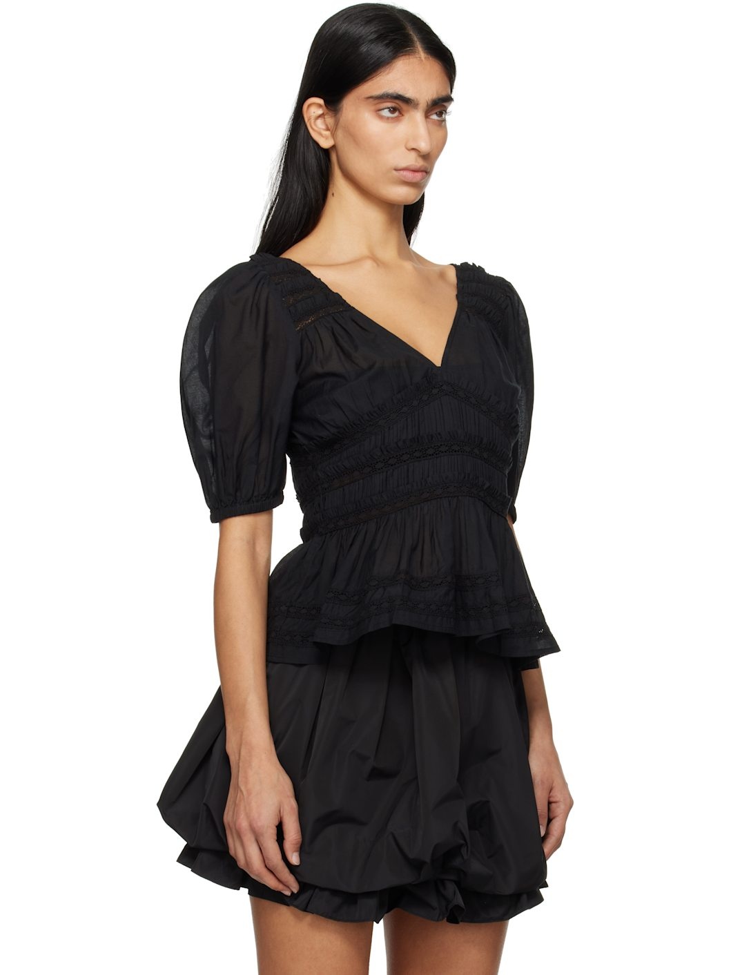 Black Nomi Blouse - 2