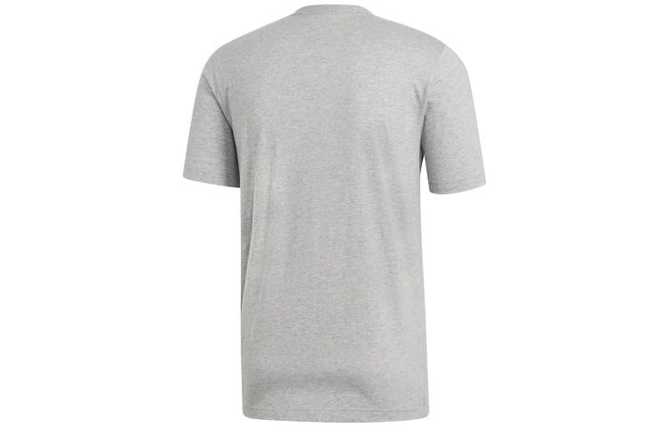 adidas E Pin tee Sports Stylish Round Neck Short Sleeve Gray DU0382 - 2