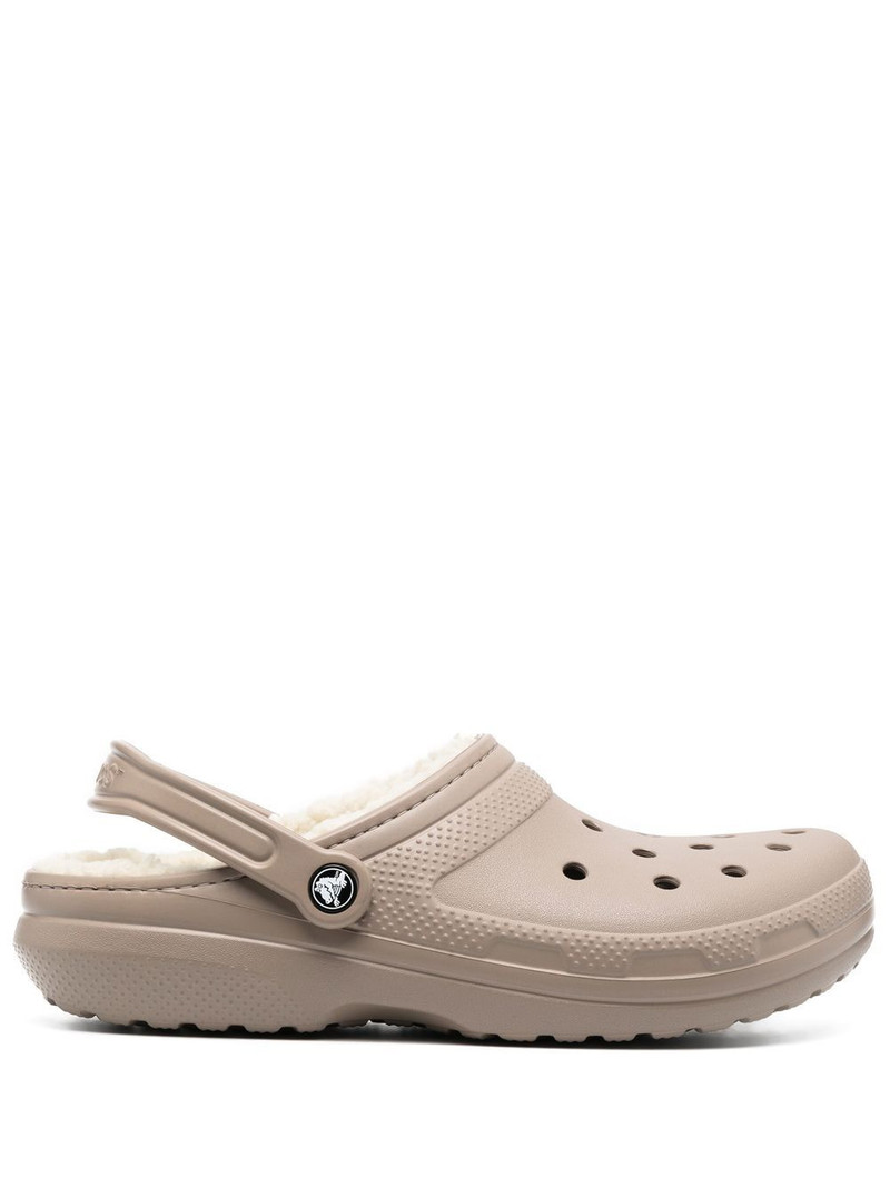 Classic Lined slingback clogs 1