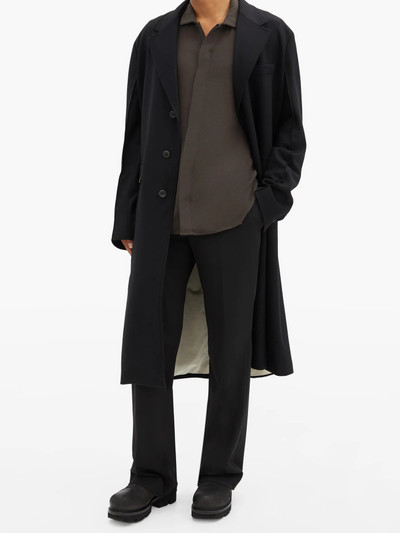 Rick Owens Crepe shirt outlook