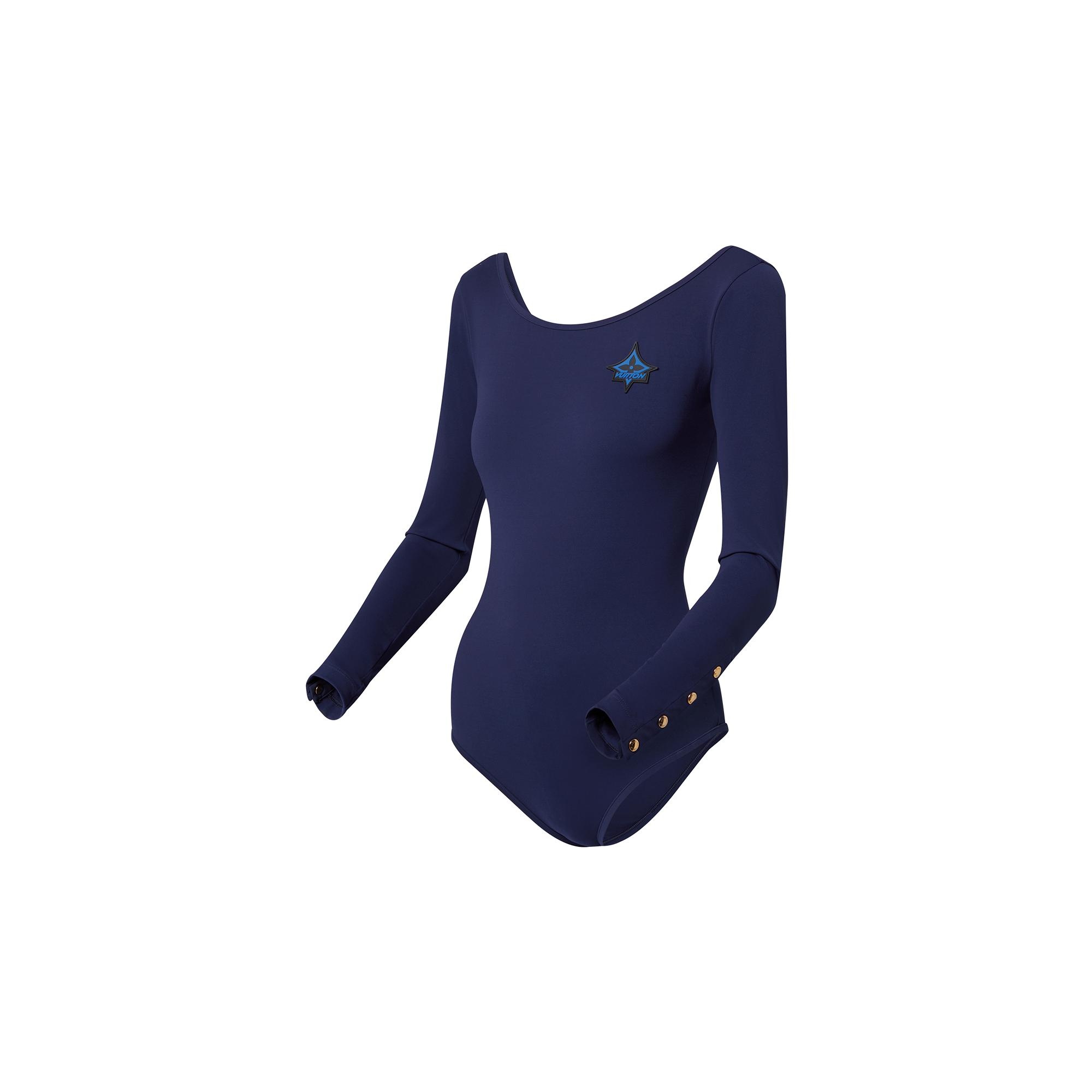 Long Sleeved One-Piece Swimsuit - 2