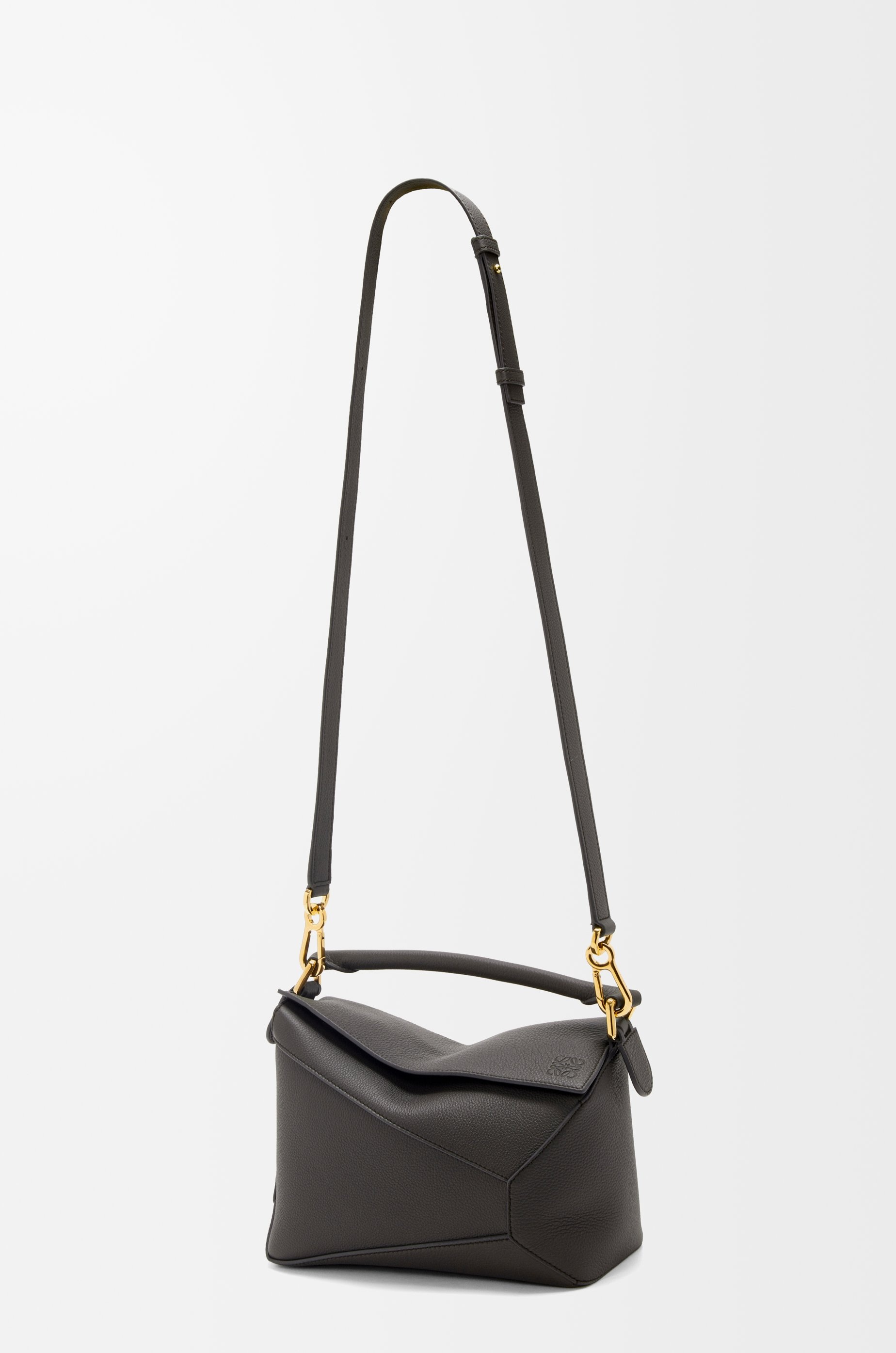 Small Puzzle bag in soft grained calfskin - 8