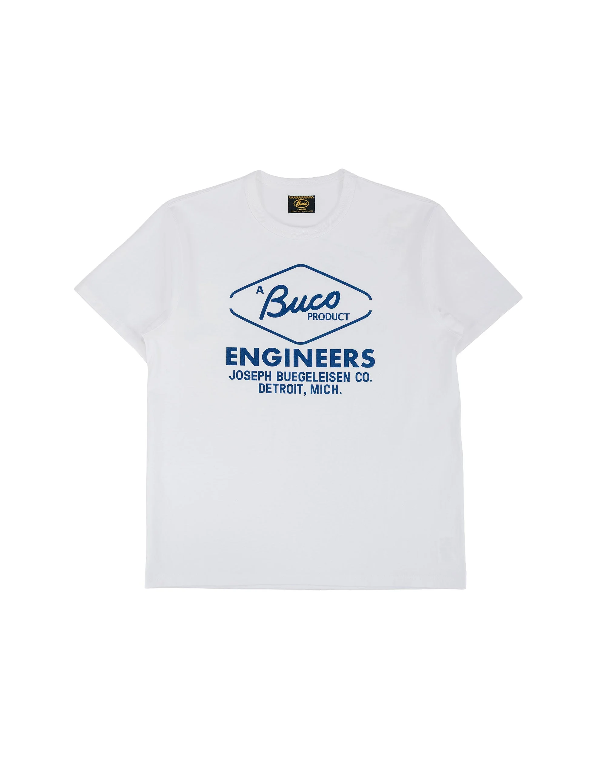 BC26001 Buco Tee / Buco Engineers White - 1