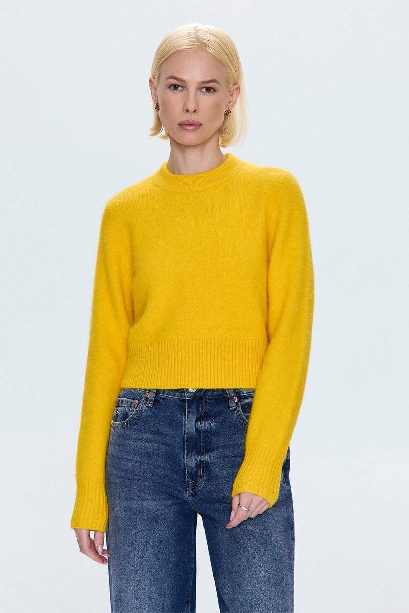 SARA SWEATER - CITRON 1